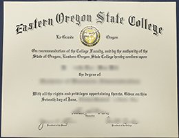 Eastern Oregon University Credentials