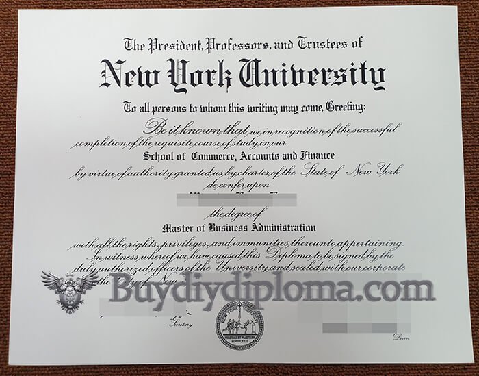 Buying a Novelty New York University Credentials, NYU Novelty Qualification maker.
