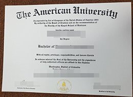 American University Credentials