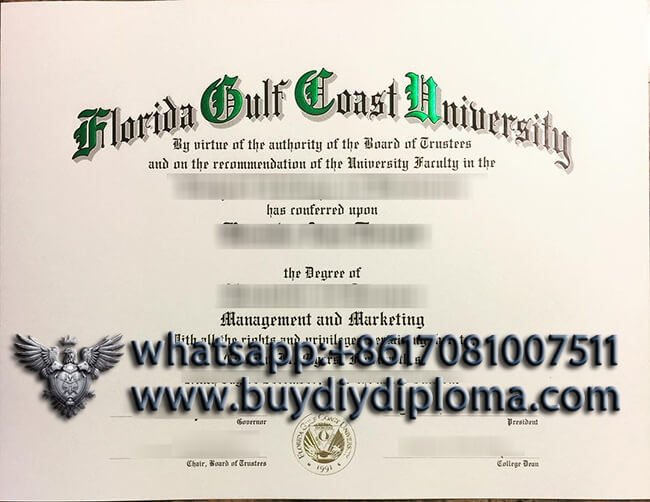 Get Novelty Florida Gulf Coast University (FGCU) Credentials?