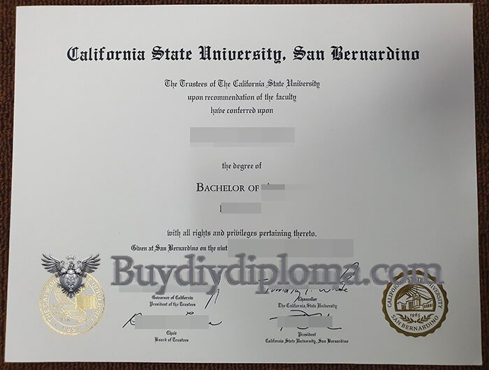 Novelty  CSUSB Credentials and Academic record?