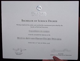 Full Sail University Credentials