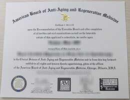 American Academy of Anti-Aging Medicine Credentials