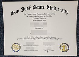 San Jose State University Credentials