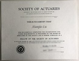 Society of Actuaries Credentials