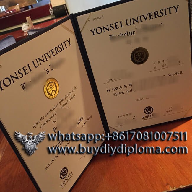 Get Novelty Yonsei University Credentials? Get Novelty Qualification
