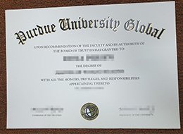 Purdue University Global College Credentials