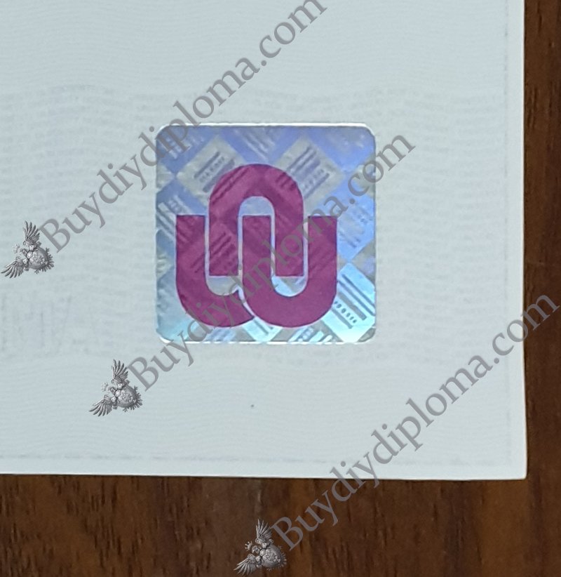 North-west university Credentials with Hologram