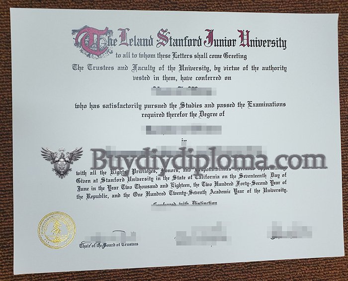 purchase a Novelty Stanford University Qualification