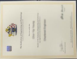 Institution of Engineering and Technology Credentials