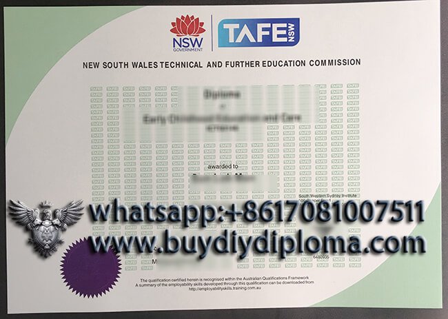 Website That Makes Novelty TAFE NSW Credentials？