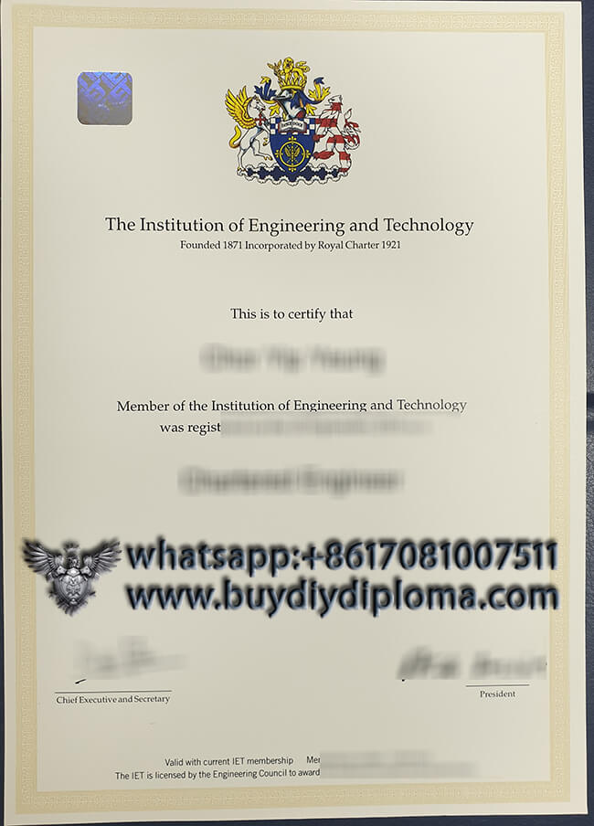 Institution of Engineering and Technology Credentials, Get Novelty Credentials online