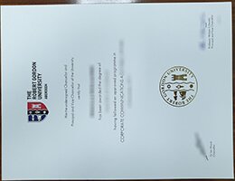 Robert Gordon University Credentials