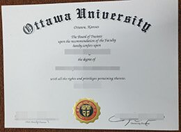 Ottawa University Credentials
