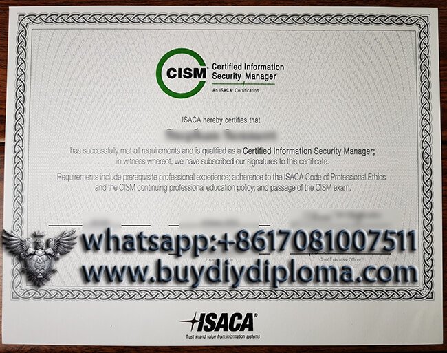 Get a Novelty CISM Credentials. Get Novelty Credentials online