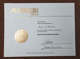 Novelty Algonquin College Credentials