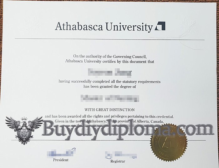 Get Novelty Athabasca University Credentials in Canada