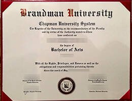 Brandman University Novelty Credentials