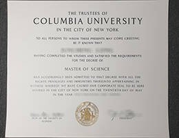 COLUMBIA UNIVERSITY Novelty Credentials