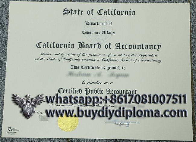 Get a Novelty CPA Credentials in California, USA