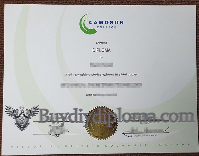 Novelty Camosun College Credentials, Novelty Canada Credentials