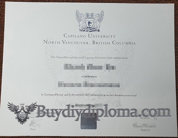 How much it cost to Get Novelty Capilano University Credentials