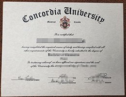 Novelty Concordia University Qualification, Novelty Concordia University Credentials