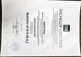 Novelty FOM University Credentials, Get FOM University Credentials,