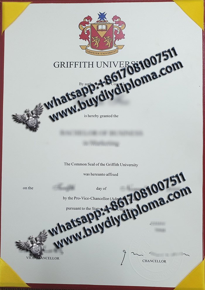 Novelty Griffith University Credentials, Reproduction Griffith University Qualification, Reproduction Australia Qualification,