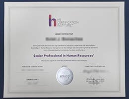 HR Certification Institute Credentials
