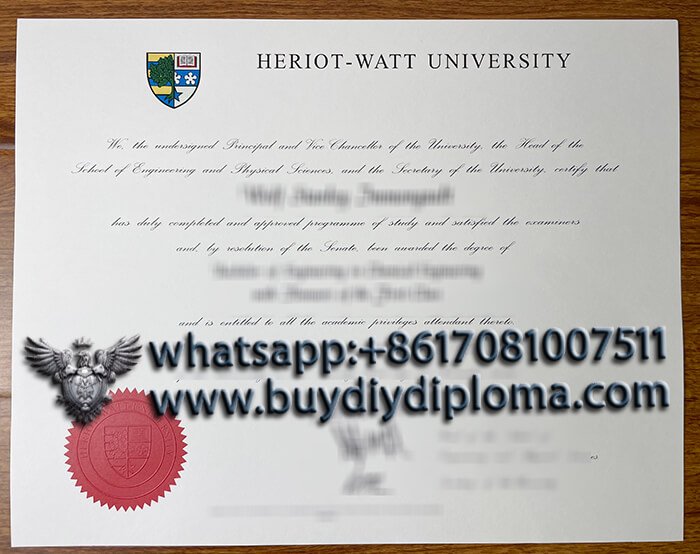 Get Heriot-Watt University Novelty Qualification