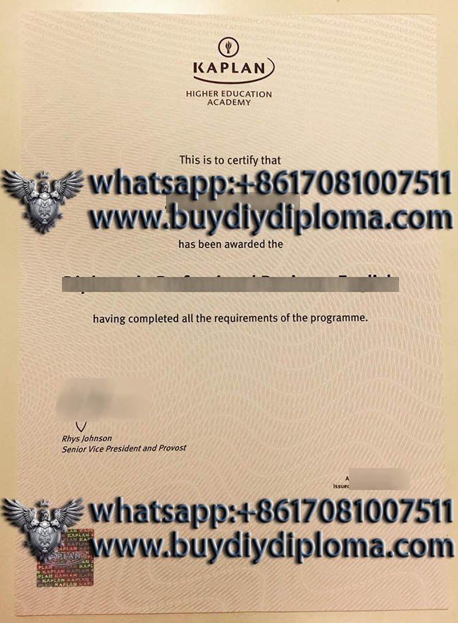 Novelty KHEA Credentials, Kaplan Higher Education Academy Credentials