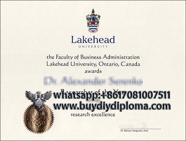 get  a Novelty Lakehead university Qualification in Canada