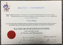 Massey University Credentials