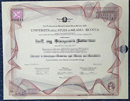 Novelty University of Milano-Bicocca Credentials, Novelty University of Milano-Bicocca Credentials
