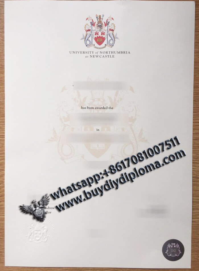 Northumbria University Credentials