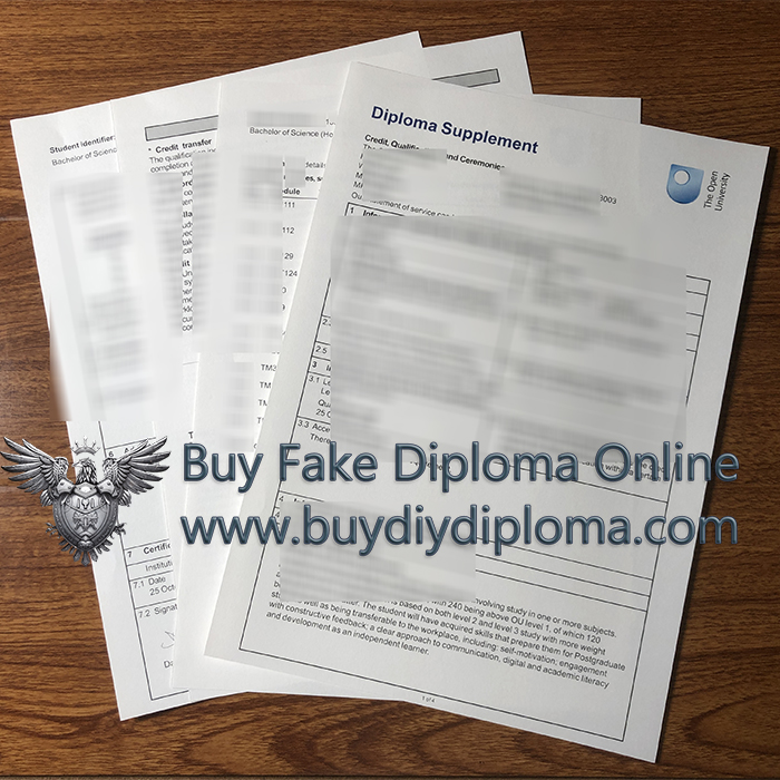 Open University Academic record