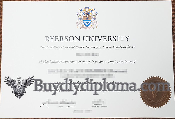create a Novelty Ryerson University Credentials, Get Canada Credentials