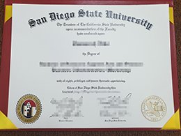 San Diego State University Credentials