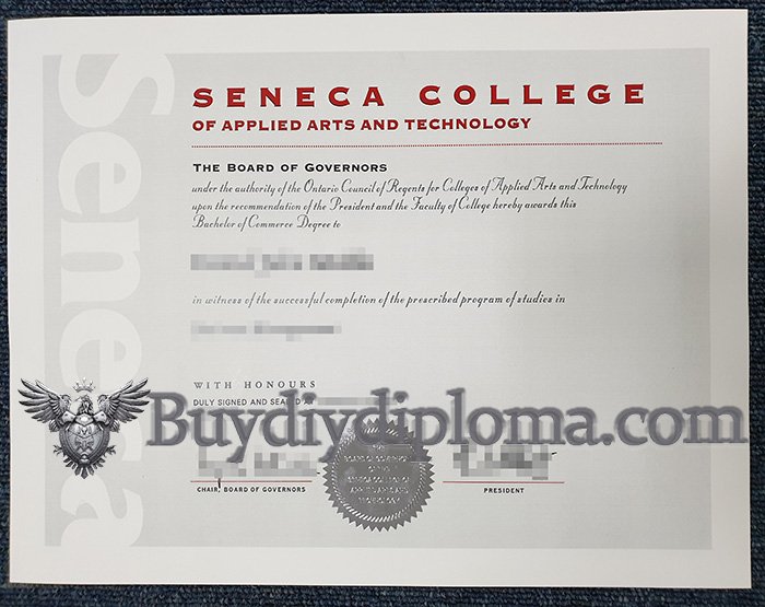Quick way to make a Novelty Seneca College Credentials