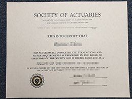 Society of Actuaries Credentials