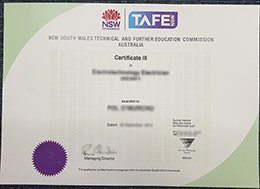 Novelty TAFE Credentials, Get TAFE Credentials, TAFE NSW Credentials,