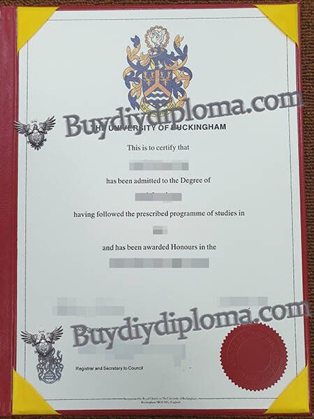 Get The University of Buckingham Novelty Qualification