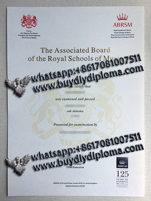 Get The Associared Board of the Roval Schools of Music Novelty Credentials