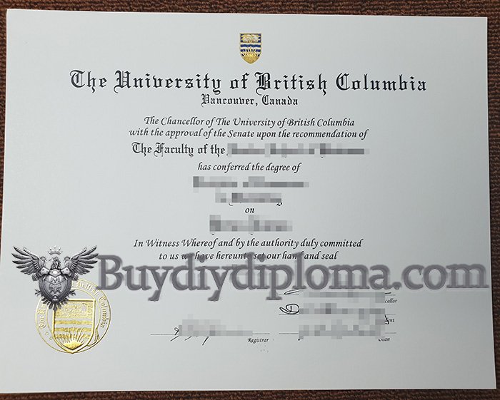 get a Novelty UBC Credentials with cheap price