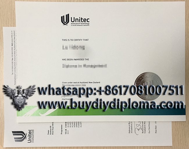 The Novelty Unitec Institute of Technology Credentials with the Academic record display
