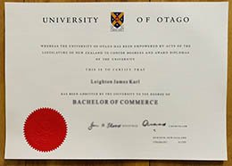 University of Otago Credentials
