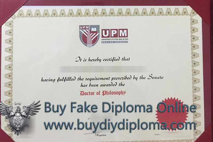 UPM Doctor of Philosophy Qualification
