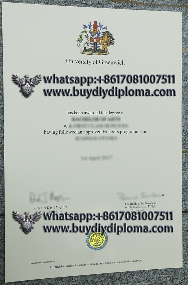 Get a Novelty University of Greenwich Credentials