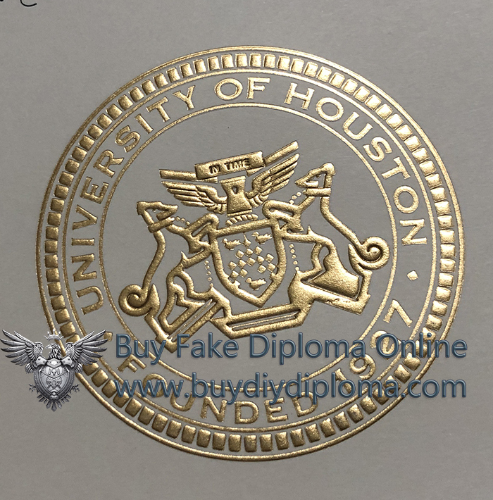 University of Houston Credentials stamp